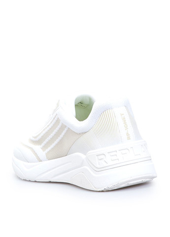 Белые всесезонные кроссовки Replay