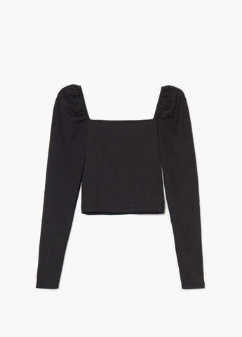 Черная демисезонная блуза Cropp