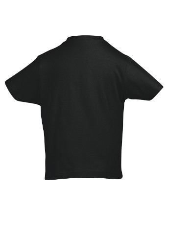 Чорно-біла літня футболка з коротким рукавом Sol's