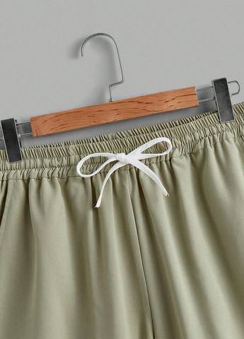 Комбінований літній костюм (сорочка, шорти) з шортами, з сорочкою SHEIN