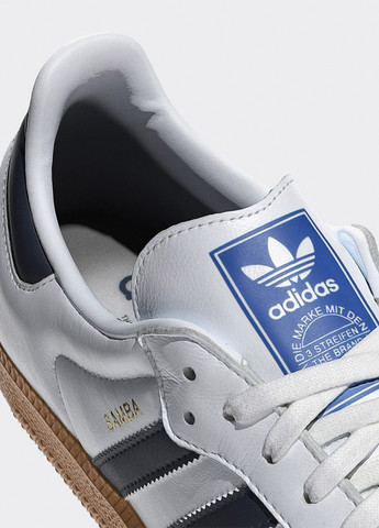 Белые всесезонные кроссовки adidas SAMBA OG