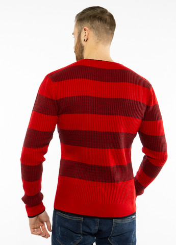 Вишневый демисезонный пуловер пуловер Time of Style