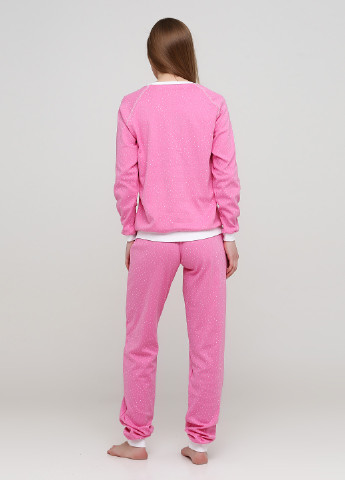 Розовая всесезон пижама (реглан, брюки) реглан + брюки Malta