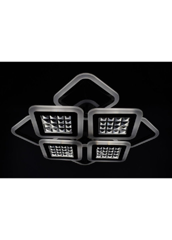 Люстра потолочная LED с пультом A2723/4+4S-RGB-bk Черный 11х54х62 см. Sunnysky (253629252)