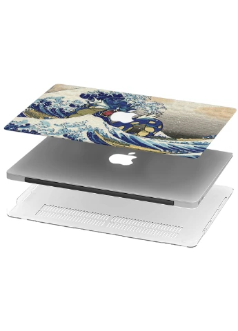 Чохол пластиковий для Apple MacBook Air 13 A1466 / A1369 Нагасакі Велика Хвиля і Дракон Ван Гог (6351-2534) MobiPrint (218857947)
