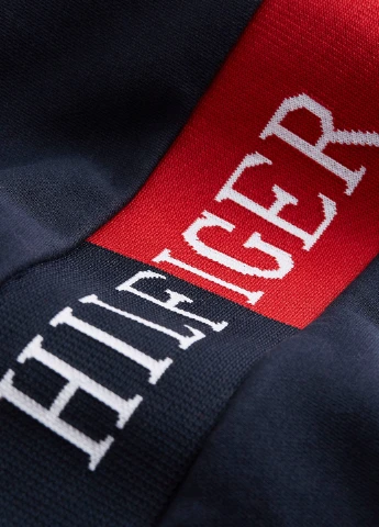 Темно-синий свитшот Tommy Hilfiger надпись (182517255)