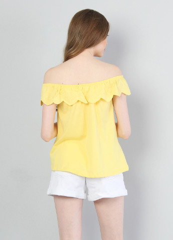 Желтая летняя блуза Colin's