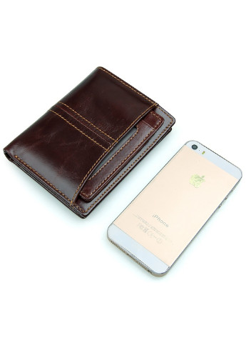 Мужской кожаный кошелек 9,5x12,5 см Vintage (252130793)