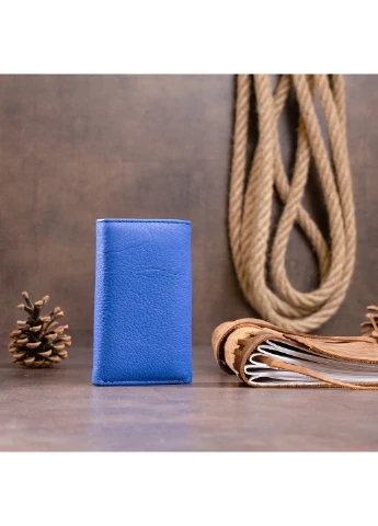 Женский кожаный кошелек-ключница 12,3х7,3х1 см st leather (229460190)