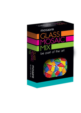 Стеклянная мозаика Мозаичный микс: голубой, зеленый, желтый, красный, оранжевый MA5003 Mosaaro (253875999)