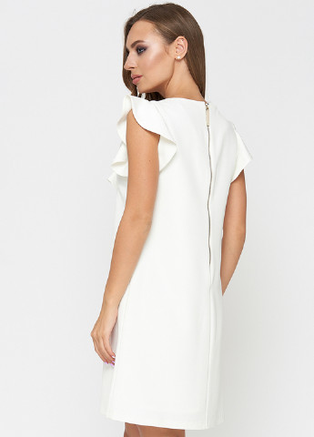 Белое кэжуал платье Sellin однотонное