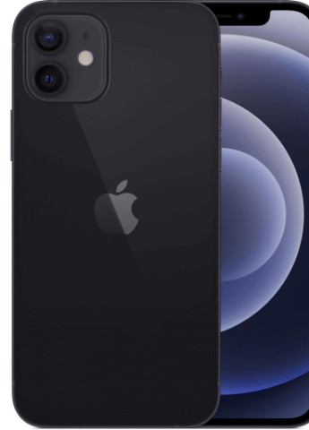 Мобільний телефон (MGJA3) Apple iphone 12 128gb black (250109805)