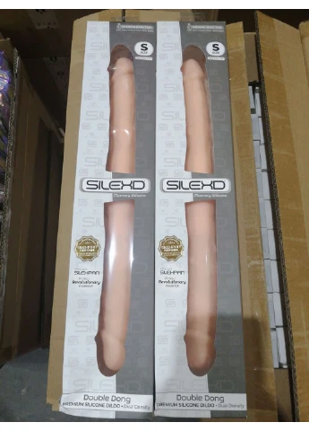 Фаллоимитатор двусторонний Billy-Joe Double Dong S Flesh (мятая упаковка) Silexd (254151993)