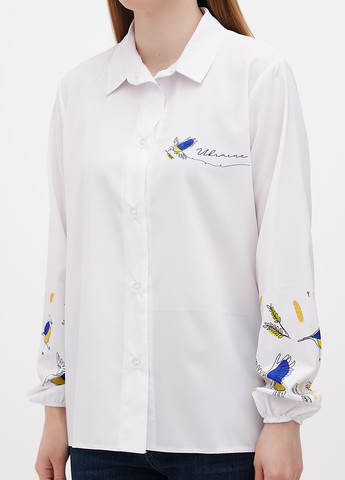 Белая блуза Leka