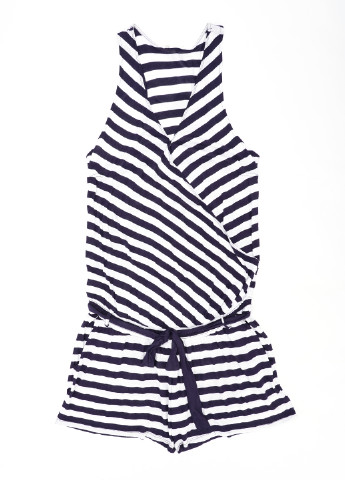 Комбинезон для беременных H&M комбинезон-шорты полоска комбинированный кэжуал вискоза, трикотаж