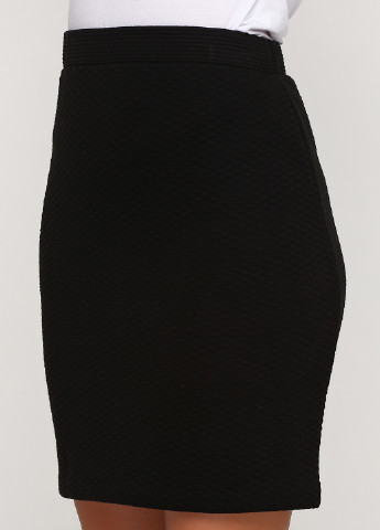 Черная кэжуал фактурная юбка Betty & Co