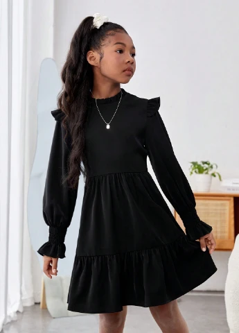 Чорна сукня SHEIN (325263478)