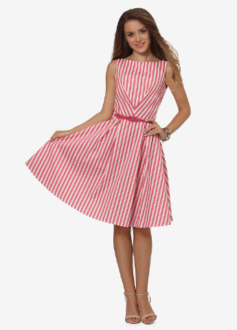 Рожева кежуал сукня, сукня кльош Lila Kass