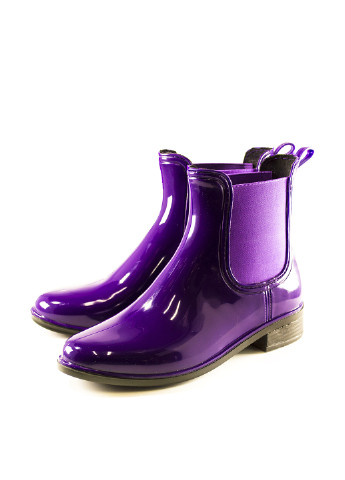 Фиолетовые женские ботинки