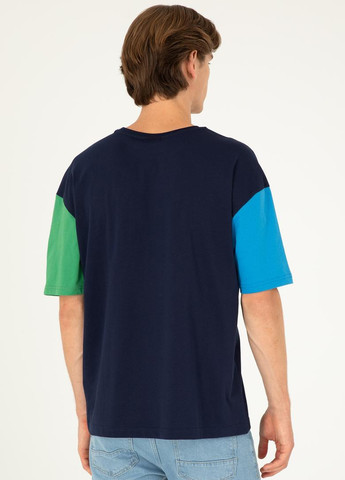 Темно-синя футболка U.S. Polo Assn.