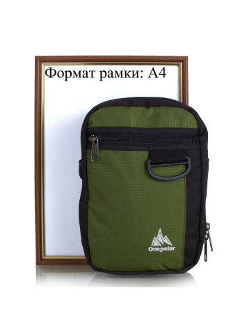 Чоловіча спортивна сумка 16х23х6,5 см Onepolar (195706089)