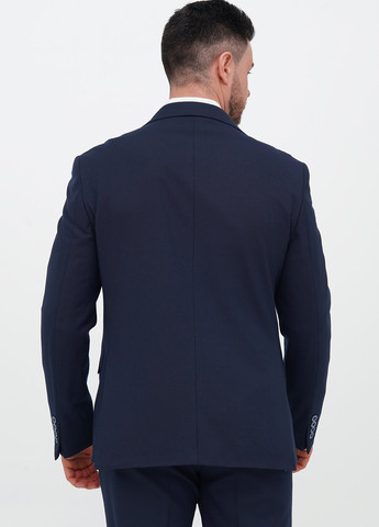 Синій демісезонний костюм (піджак, штани) брючний Trend Collection