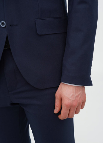 Синій демісезонний костюм (піджак, штани) брючний Trend Collection