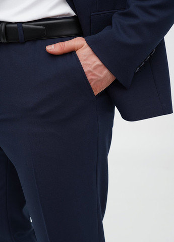 Синій демісезонний костюм (піджак, штани) брючний Trend Collection