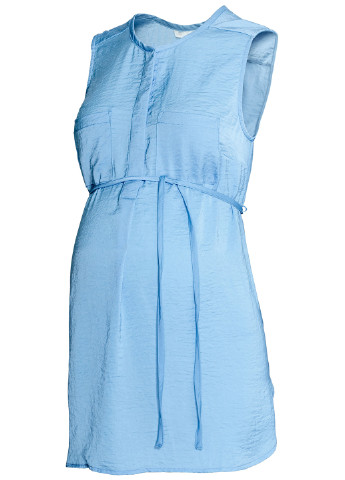 Блакитна літня блуза для вагітних H&M