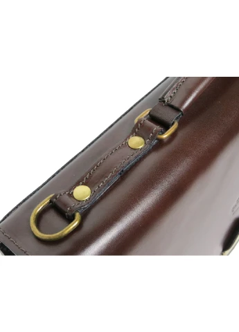 Мужской кожаный деловой портфель 38х28х10 см Rovicky (250097149)