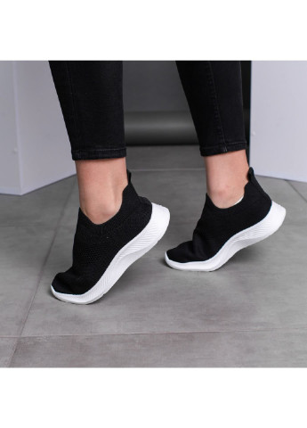 Черные демисезонные кроссовки женские sassy 3543 40 25,5 см черный Fashion