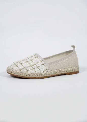 Айвори еспадрільі SHEIN колор блок джут (324985741)