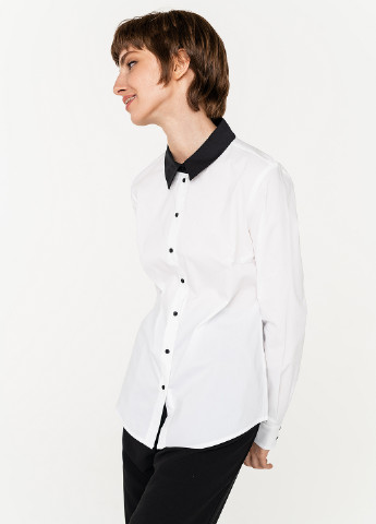 Черно-белая кэжуал рубашка befree
