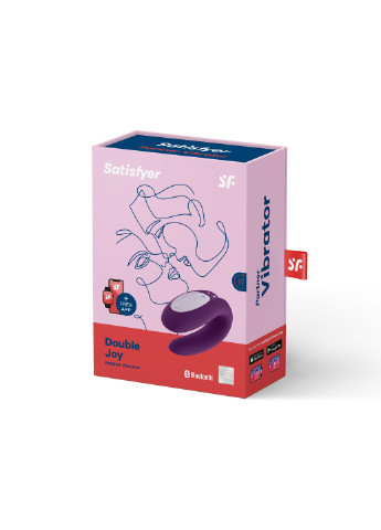 Смарт-вибратор для пар Double Joy White Satisfyer (252146262)