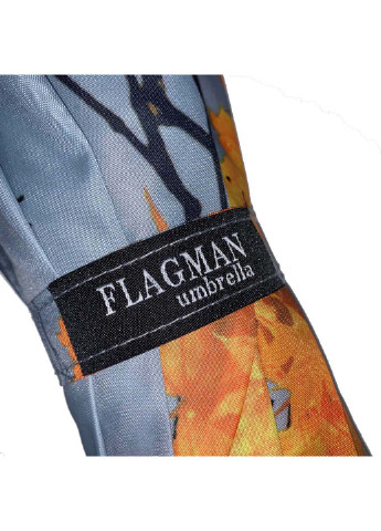 Зонт Flagman складной комбинированный
