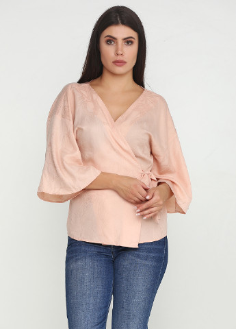 Персикова блуза Zara