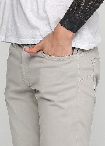 Серые кэжуал демисезонные брюки Liu-Jo