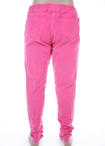 Розовые кэжуал демисезонные зауженные брюки Boden