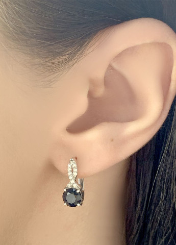 Сережки Silver Flame (191715642)