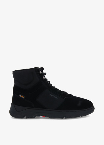 Черные мужские ботинки со шнурками