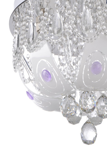 Люстра потолочная торт с подсветкой большая BCL-454S/3 E14 40" Brille (251290866)