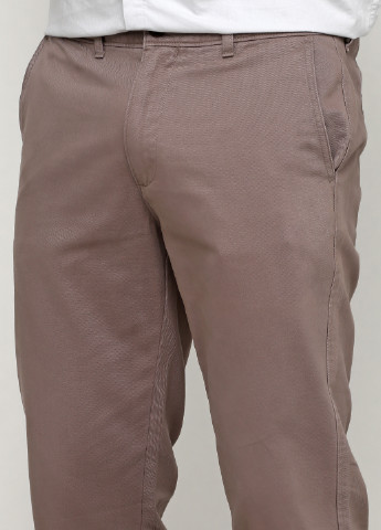 Темно-бежевые кэжуал демисезонные чиносы брюки Abercrombie & Fitch