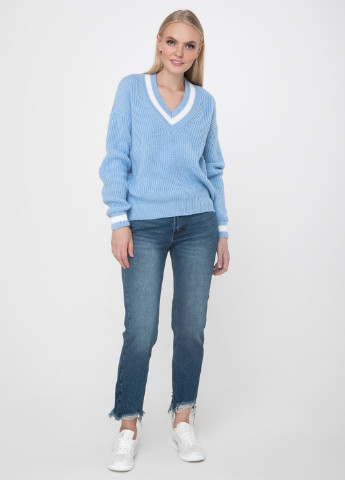 Блакитний демісезонний пуловер пуловер Sewel