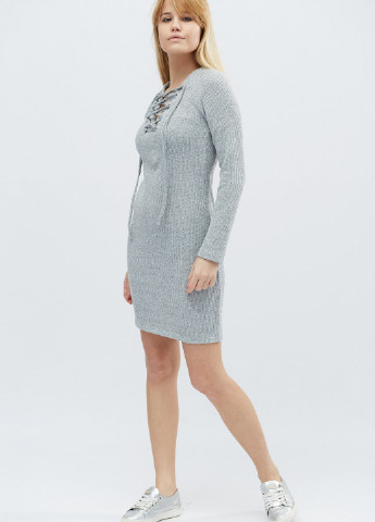 Сіра кежуал сукня Carica однотонна