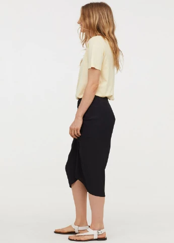 Черная юбка H&M