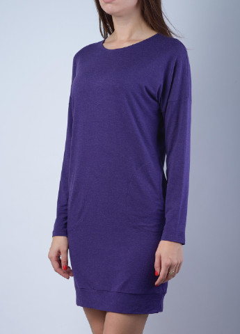 Темно-фиолетовое туніка жіноча s меланжево-фіолетовий 030-4 Lanett