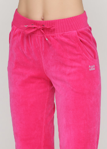 Малиновые спортивные демисезонные брюки Colours