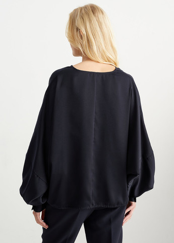 Тёмно-синяя блуза C&A