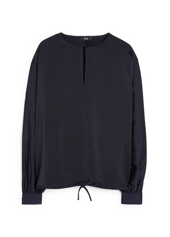 Тёмно-синяя блуза C&A