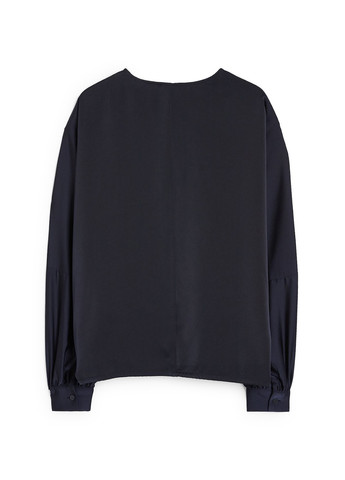 Тёмно-синяя блуза C&A